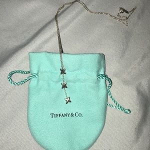 Tiffany and Co. Triple signature 3  X drop pendant